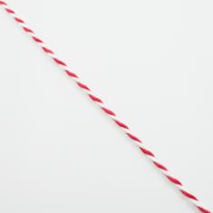 Cord Red-White 3mm