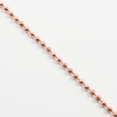 Chain Spheres Pink Gold 3.2mm