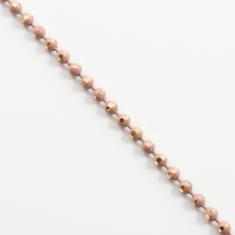 Chain Spheres Pink 3.2mm