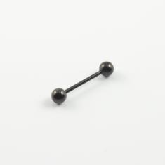 Ατσάλινη Μπάρα Μαύρη 2.7cm