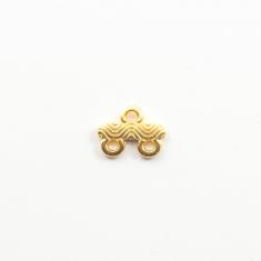 Συνδετική Μπάρα Χρυσή 1.1x0.8cm