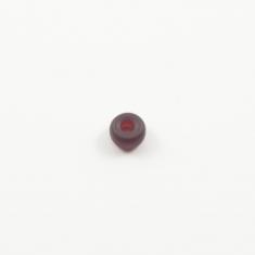 Glass Bead Burgundy Mat 6mm