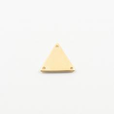Mεταλλικό Τρίγωνο Χρυσό 1.9x1.7cm