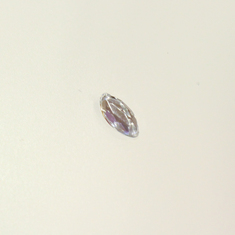 Button Rhinestone Transparent(1.7x0.7cm)