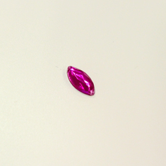 Button Rhinestone Fuchsia (1.7x0.7cm)