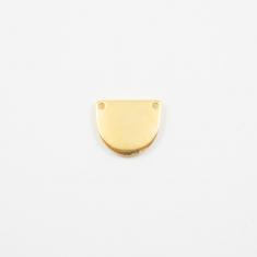 Μεταλλικό Ημικύκλιο Χρυσό 1.5x1.3cm