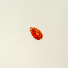 Κουμπί Στρας Πορτοκαλί (1.8x1cm)