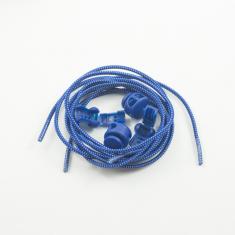 Elastic Shoe Lace Blue