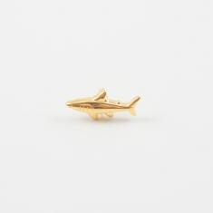 Ροδέλα Καρχαρίας Χρυσό 2.2x1cm