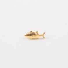 Ροδέλα Ψάρι Χρυσό 2.x0.9cm