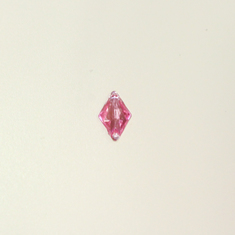 Button Rhinestone Pink (1.7x1cm)