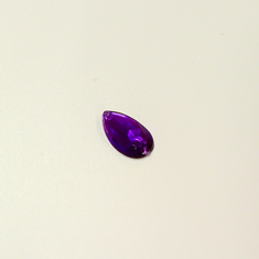Button Rhinestone Purple(1.8x1cm)