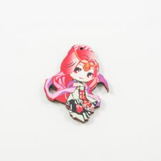 Wooden Princess 6.3x4.5cm
