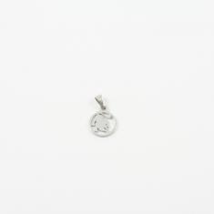 Steel Pendant Zodiac Sign "Leo"