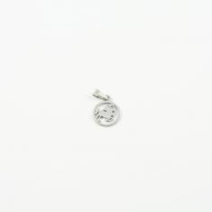 Steel Pendant Zodiac Sign "Sagittarius"