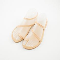 Leather Sandal "Helen" Natural