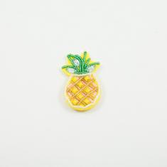 Patch Pineapple Beads Yellow