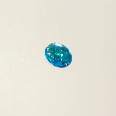 Button Rhinestone Light Blue (1.7x1.3cm)