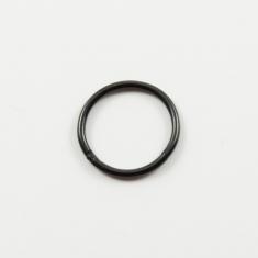 Ατσάλινος Κρίκος Black 12mm