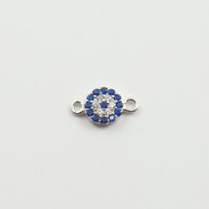 Silver Eye Zircons Blue