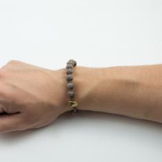 Bracelet Lava Gray Arjan