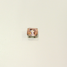 Κρύσταλλο Καστόνι Ροζ (1x0.7cm)