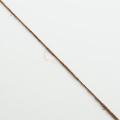 Flax Cord Brown 1.5mm