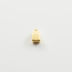 Metal Connector Gold 4x7mm