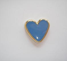 Acrylic Heart Blue (2.5x2.5cm)