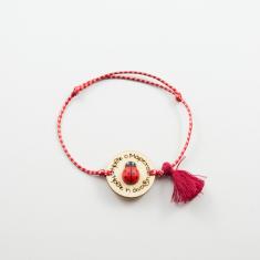 Bracelet "Ήρθε ο Μάρτης" Ladybug