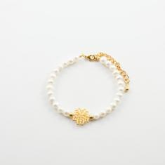 Bracelet Perls Flower
