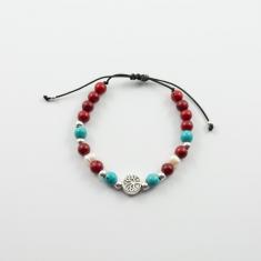 Bracelet Beads Tree of Life Silver