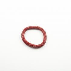 Elastic Wire Bracelet Red