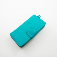 Wallet Turquoise 19x10cm