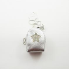 Wallet Leatherette Silver Star