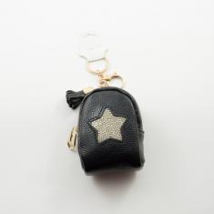 Wallet Leatherette Black Star