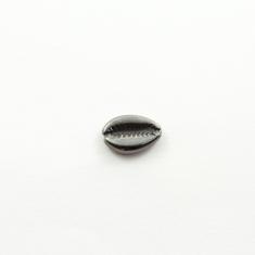 Μεταλλικό Κοχύλι Black (1.9x1.3cm)