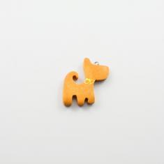 Wooden Pendant Motif Dog
