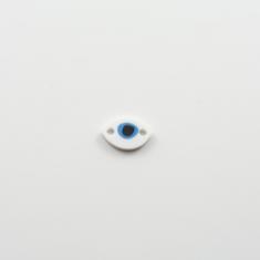 Μάτι Plexiglass Λευκό Μπλε