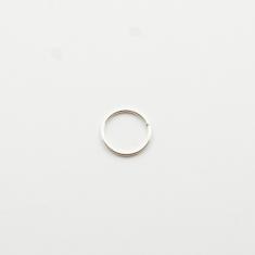 Κρίκος Μύτης Ασήμι 0.6x8mm