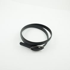 Belt Leatherette Black 1.9cm
