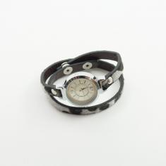 Bracelet Watch Leopard Gray