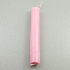 Candle Pink Cylinder 3x20cm