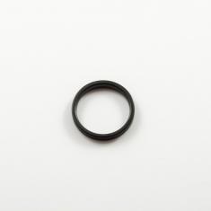 Ατσάλινο Δαχτυλίδι Μαύρο