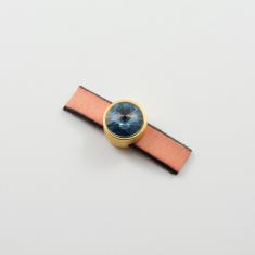 Μοτίφ Χρυσό Κρύσταλλο Μπλε