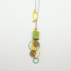 Necklace Hoops Motifs Colourful
