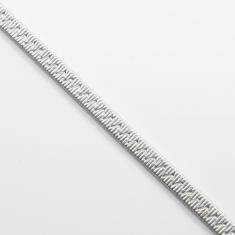 Elastic Cord Silver 7mm