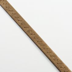 Elastic Cord Gold Brown 10mm