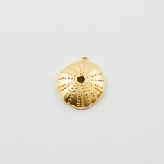 Μεταλλικός Αχινός Χρυσός 2.5x2.2cm