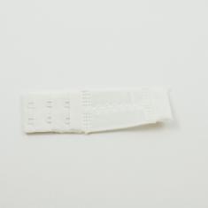 Elastic Bra Extender White 30mm